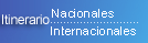 Tarifas Nacionales e Internacionales
